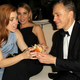 Image for article titled Caption This Golden Globe Pic of Amy Adams and Christoph Waltz